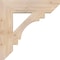 Ekena Millwork Merced Slat Smooth Bracket, Douglas Fir, 5 1/2"W x 26"D x 26"H BKT06X26X26MRC06SDF - alternate 3